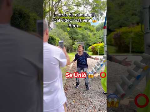 Detrás de cámara 🎥 De mi video 😳 #baile #familia