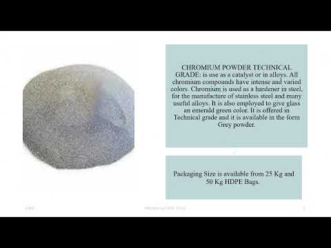 Chromium Powder Technical