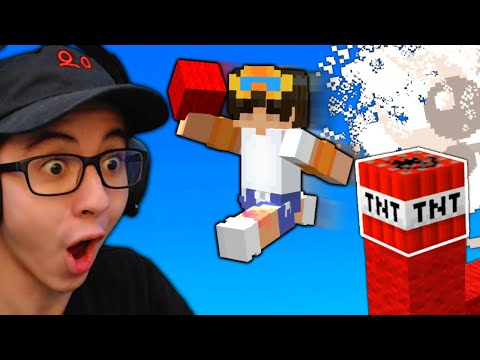 Wallibear - Teaching NotNico How to TNT Jump in Minecraft Bedwars...