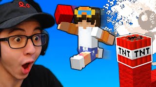 Teaching Nico How to TNT Jump in Minecraft Bedwars