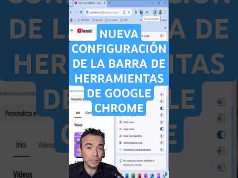 💻 Nueva configuración barra herramientas en Google Chrome #chrome #google