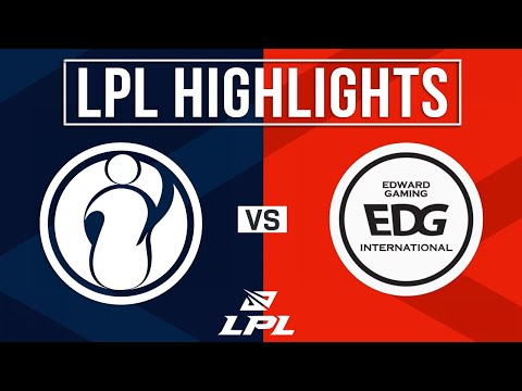 IG vs EDG Highlights ALL GAMES | LPL 2024 Summer | Invictus Gaming vs EDward Gaming