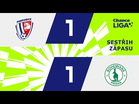 SESTŘIH: Pardubice – Bohemians 1:1. Východočeši se ode dna tabulky neodlepili, vyrovnával Kadlec