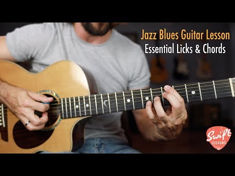 Solo Jazz Blues Guitar Routine - Must Know Licks & Chord Shapes
