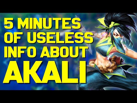 5 Minutes of Useless Information About Akali (Ft. Professor Akali!)