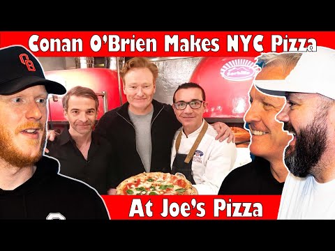Conan Makes NYC Pizza REACTION | OFFICE BLOKES REACT!!