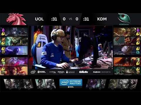 UOL vs KDM Game 1 Highlights - UNICORNS OF LOVE vs. KONGDOO MONSTER - Group B - IEM Katowice 2017
