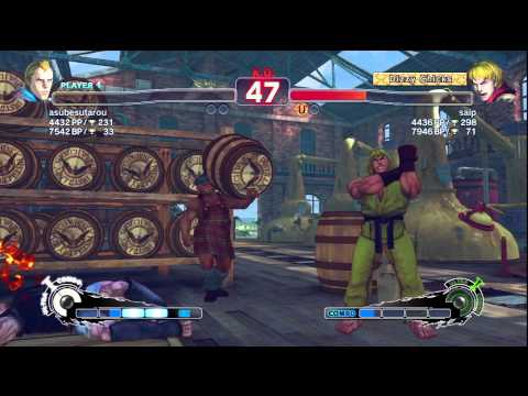 asubesutarou [Abel] vs. saip [Ken] | SSF4 Arcade Edition