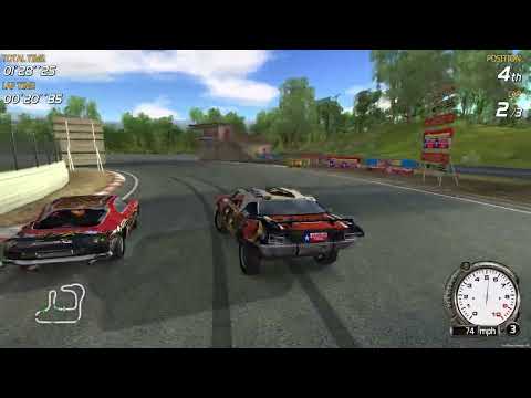 FlatOut Gameplay Part 24 [4K 60FPS PC] No Commentary
