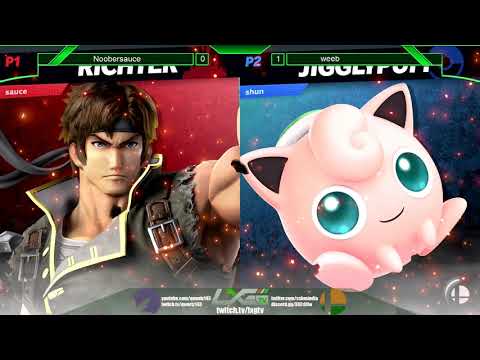 Noobersauce (Richter) vs Shunitsu (Jigglypuff) - Smash Ultimate @ LXG 13
