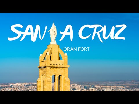 Santa Cruz Oran Fort SkyView Vue De Ciel Drone 4K
