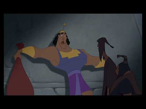 Kronk Hides Against the Wall | The Emperor's New Groove