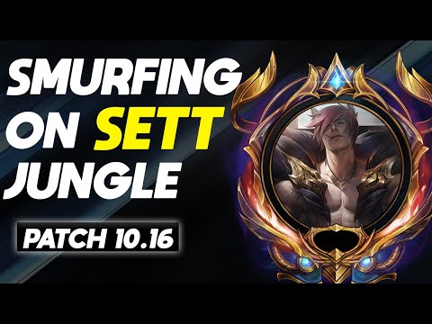 SETT IS A TEAMFIGHTING MENACE | Sett Jungle Gameplay