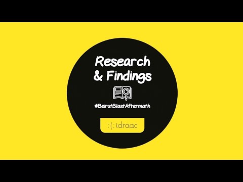 Research #BeirutBlastAftermath