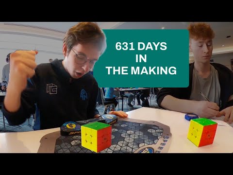 Rubik's Cube European Record: 4.84 Average