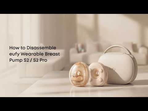 How to Disassemble eufy Wearable Breast Pump S2 / S2 Pro