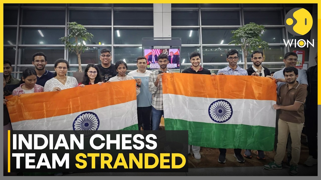 'Five Hours, No Rooms' : Indian Chess Team's Ordeal in Uzbekistan | WION