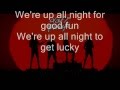 Daft Punk - Get Lucky Lyrics 