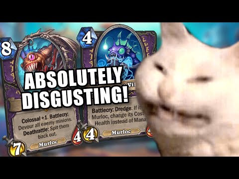 Murloc Warlock is ABSOLUTELY DISGUSTING! | Voyage to the Sunken City Preview