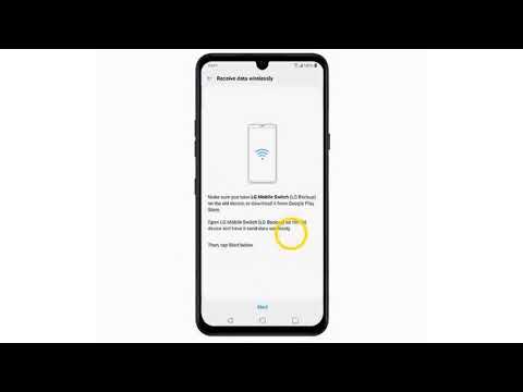 Transferring Data from an Old Phone. LG G8X ThinQ Dual Screen