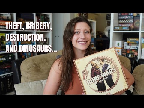 Theft, Bribery, Destruction, and Dinosaurs: The Bone Wars by Game Brewer