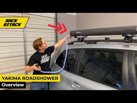 Yakima RoadShower Pressurized Water Storage Installation And Overview