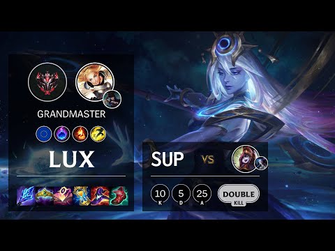 Lux Support vs Lulu - EUW Grandmaster Patch 11.24b