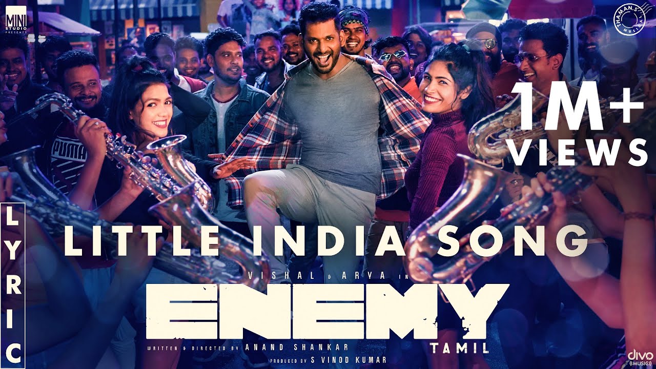 Little India Lyric Video | Enemy (Tamil)