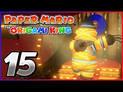 Paper Mario: The Origami King - Part 15 - Rubber Band Boss Fight!