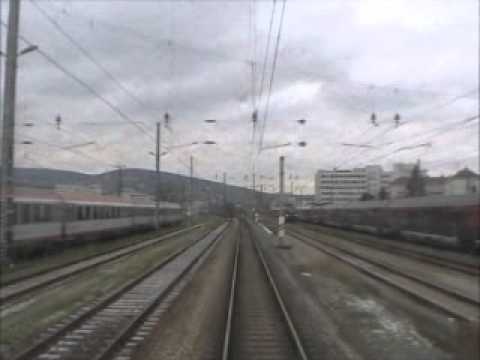Führerstandsmitfahrt Verbindungsbahn Wien Westbahnhof-Meidling
