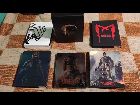 Dredd FullSlip Steelbook Collection Filmarena Novamedia Hardbox One Click Karl Urban Unboxing Review