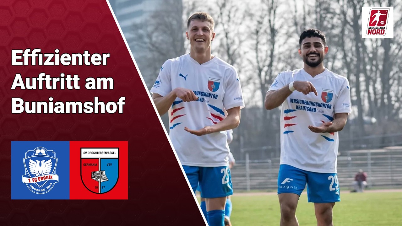 1. Phönix Lübeck vs SV Drochtersen/Assel Highlights