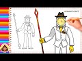 How to Draw Elite Clockman | from Skibidi Toilet