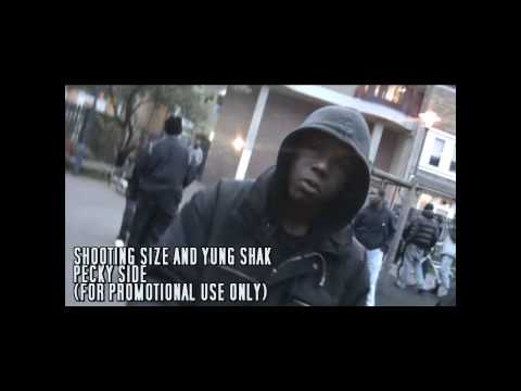 SHOOTING SIZE FT YUNG SHAK PECKYSIDE/FUCK GULLYSIDE VIDEO