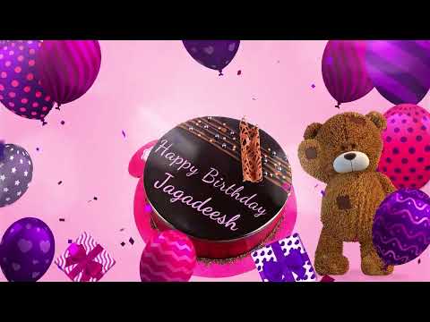 Happy Birthday Jagadeesh | Jagadeesh Happy Birthday Song | Jagadeesh