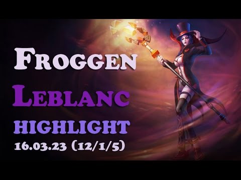 FOX Froggen Leblanc One Game Highlights (12/1/5)