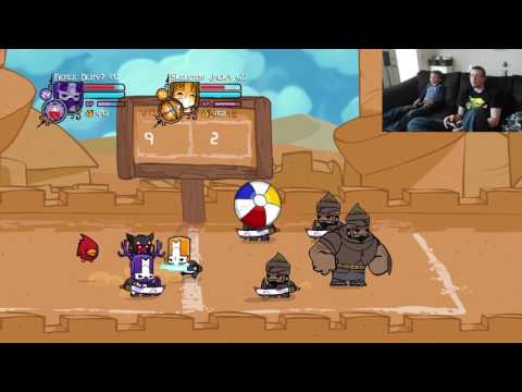 Castle Crashers session 5 - 5 // Sandcastle Volleyball