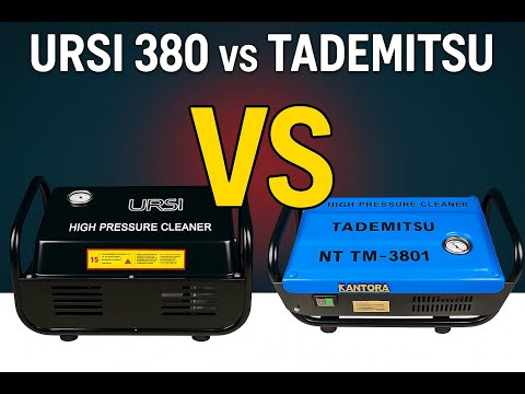Comparison of URSi vs. Tademitsu pressure washers