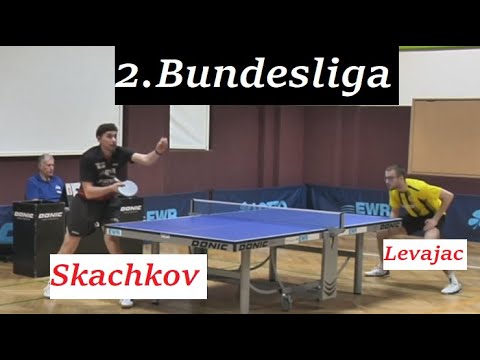 2.Bundesliga | WTT Player K.Skachkov(2476TTR) Vs Top Scorer D.Levajac(2328TTR)