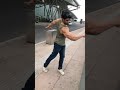 mens physique posing practice