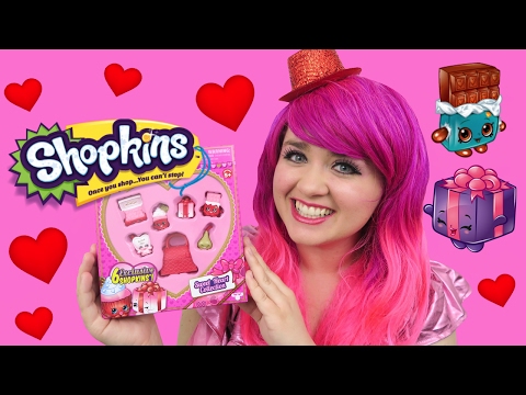 Valentines Shopkins Sweet Heart Collection Limited Edition | TOY REVIEW | KiMMi THE CLOWN Video