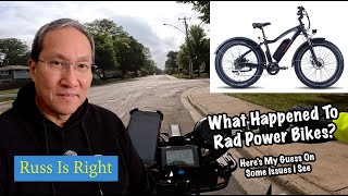EBIKES! - Rad Power Bikes Chapter 11 - Possible Contributing Issues... And More!