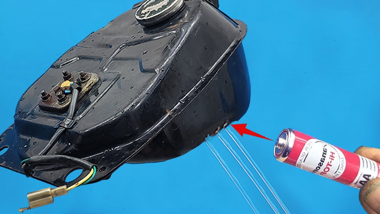 Why Didn't I Know This For 50 Years? Tips and Tricks to Fix a Leaking Gas Tank Using a 1.5v Battery