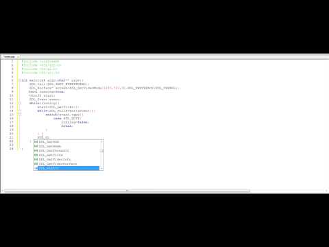 C++, SDL and OpenGL Tutorial 1 - Setting up The Screen
