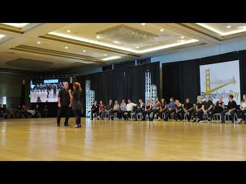 Boogie by the Bay 2019 Champions Strictly 3rd place Robert Royston & Tatiana Mollman