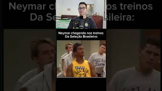 NEYMAR CHEGANDO AOS TREINOS DA SELEÇÃO BRASILEIRA (REACT) #shorts #neymar #cbf