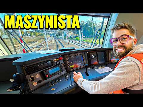 JAK WYGLĄDA PRACA MASZYNISTY? Spędziłem 12h w nowoczesnej lokomotywie | DO ROBOTY
