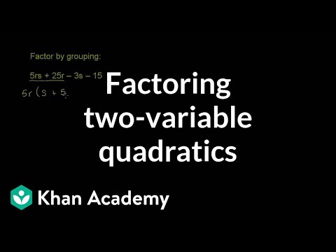Factoring Trinomials By Grouping 1