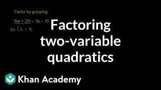 Factoring Trinomials by Grouping 1