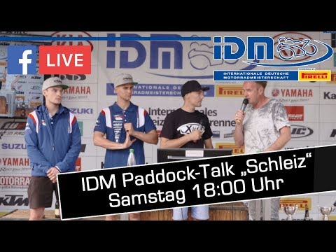 IDM 2019 - The Paddock Talk from the Schleizer Dreieck "relive"